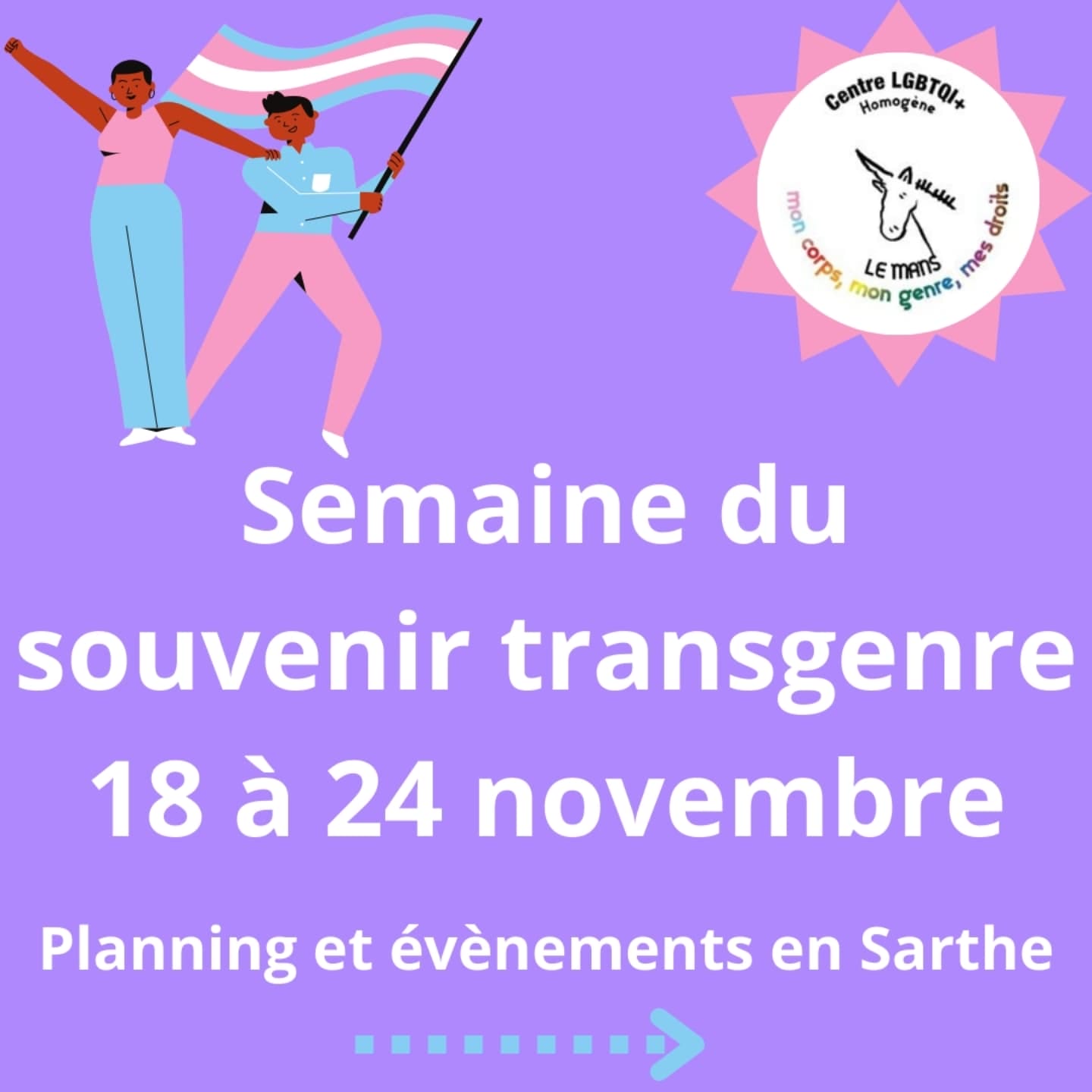 Le 20 novembre est la journée du souvenir trans