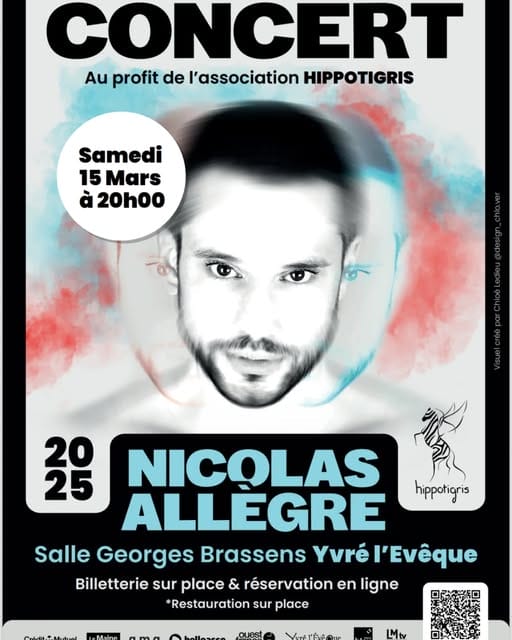 Nicolas Allègre donnera un concert caritatif au profit d’Hippotigris