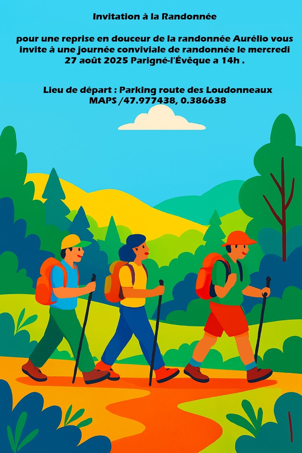 Invitation à la Randonnée